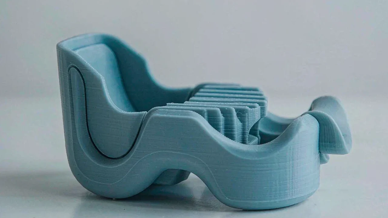 Complex geometry additive manufactured part