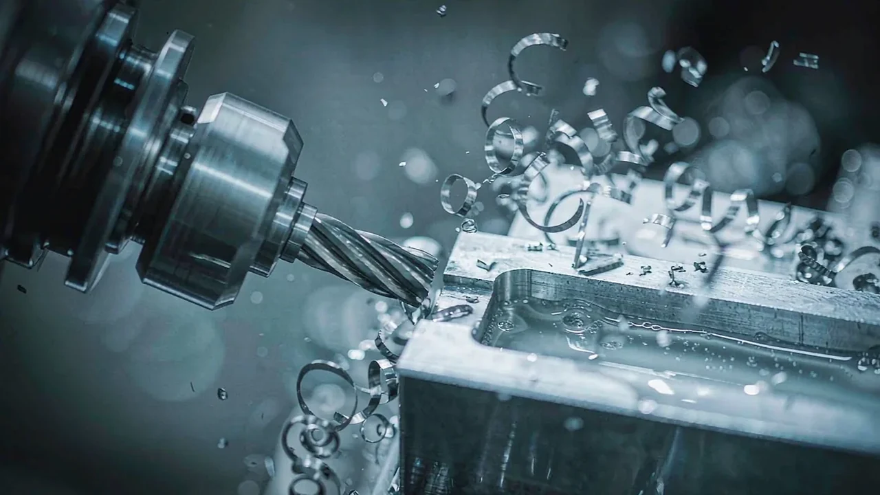 CNC machined metal components