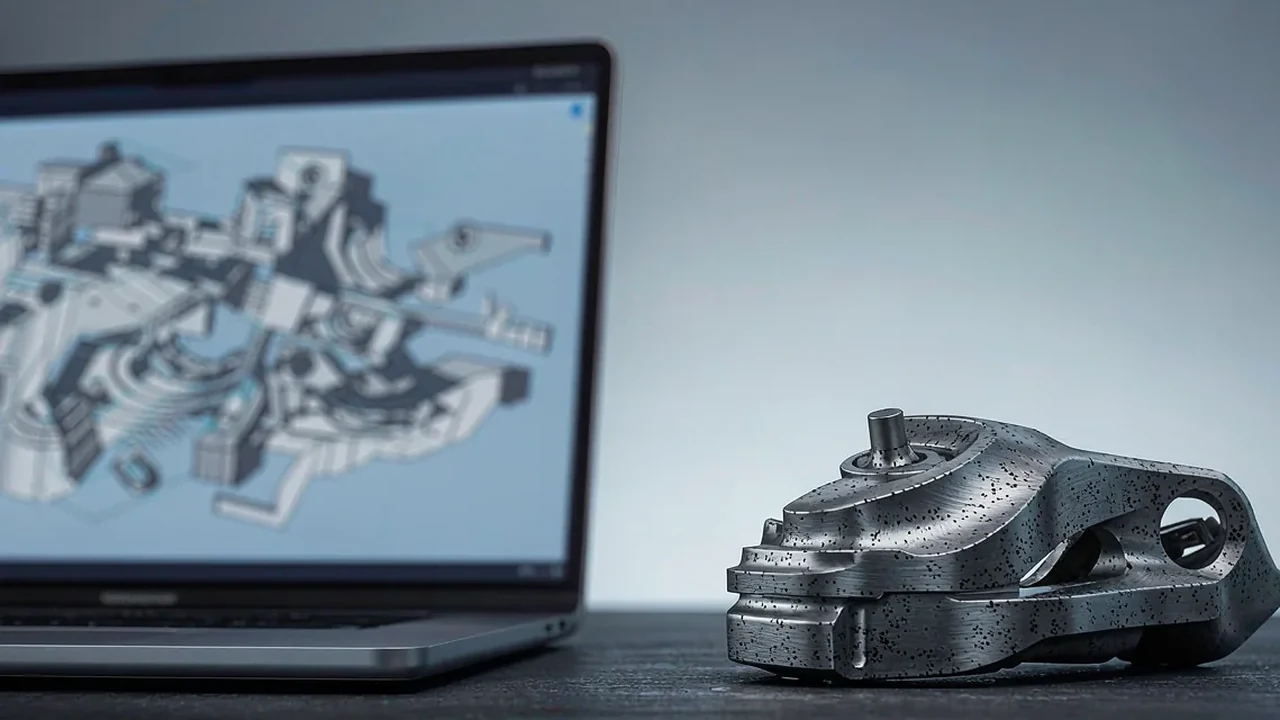 Workflow from CAD file to finished machined part