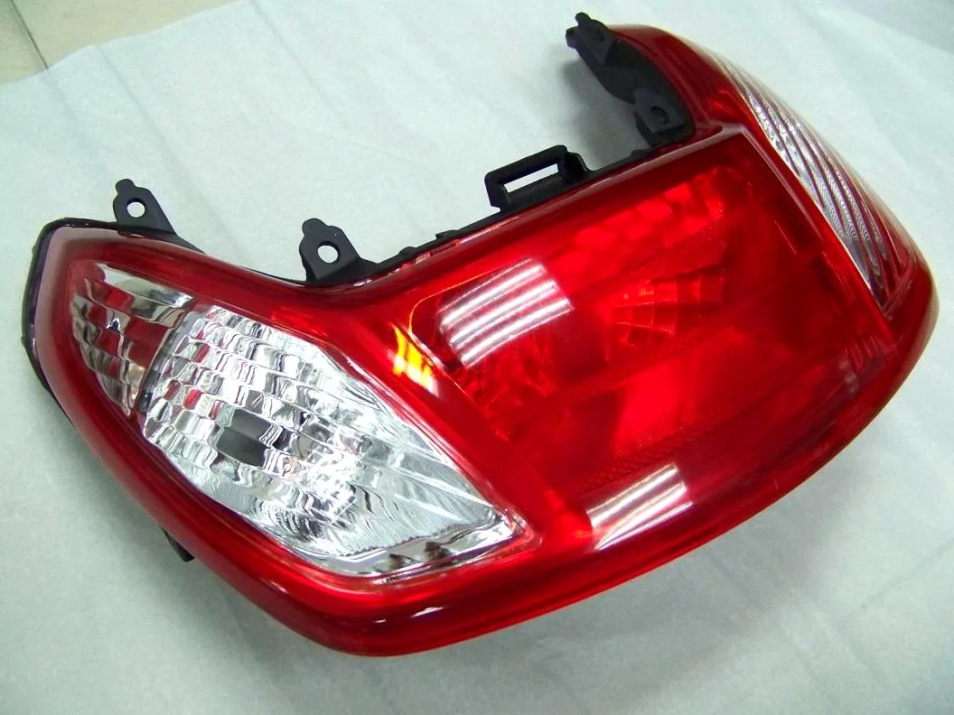 Rear lamp part made for a vehicle lighting project