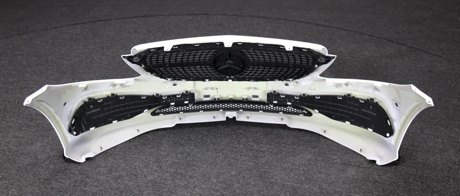 Large bumper section machined as a single blank